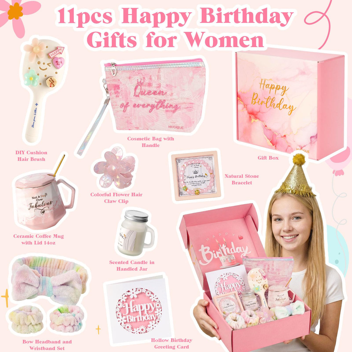 Pink Birthday Gift Box A139686