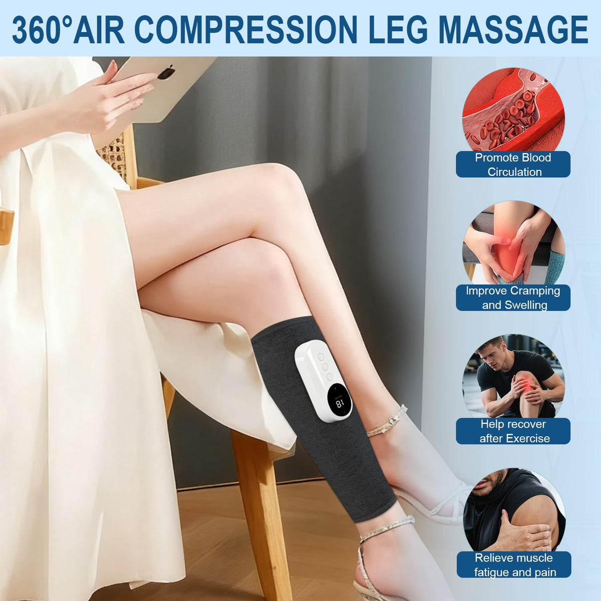 Air Compression Leg Massager Y746990