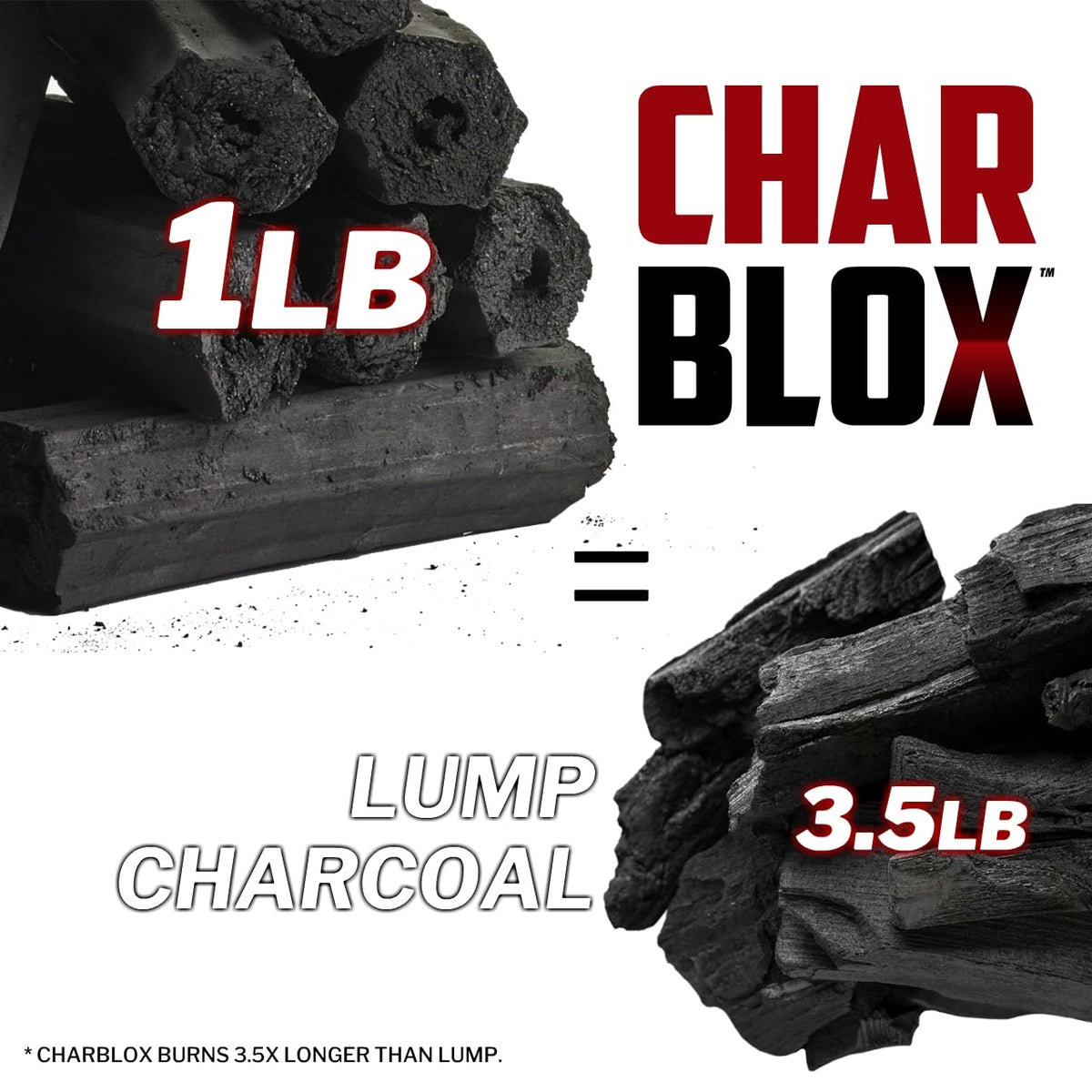 10LB Natural Grilling Charcoal Logs D196666
