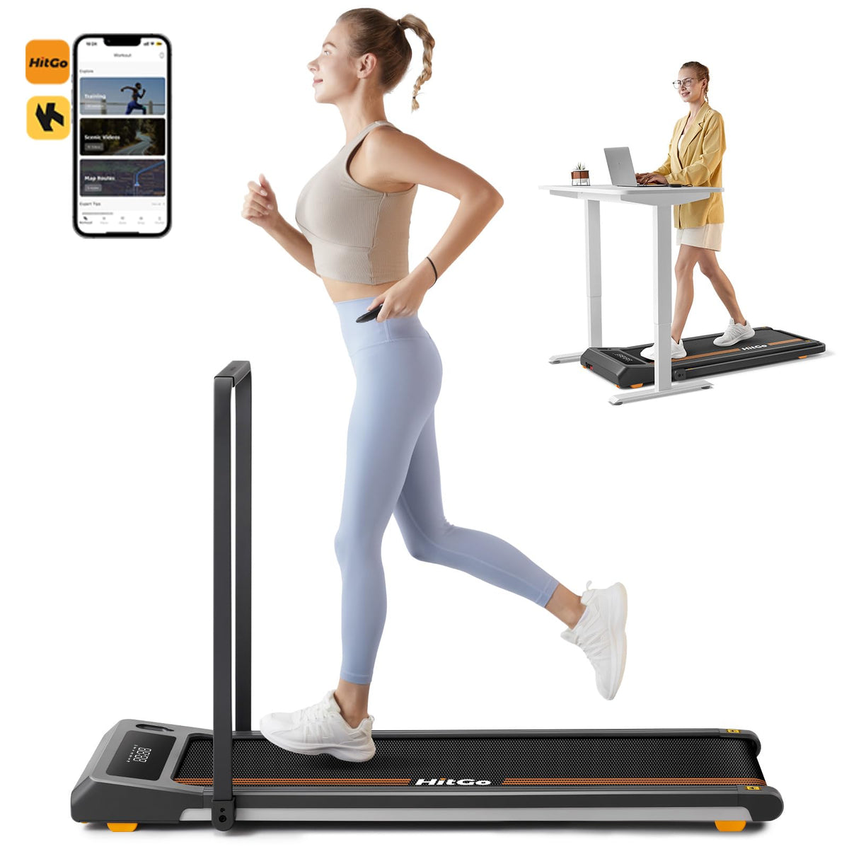 Under Desk Treadmill with LED Display M9431
