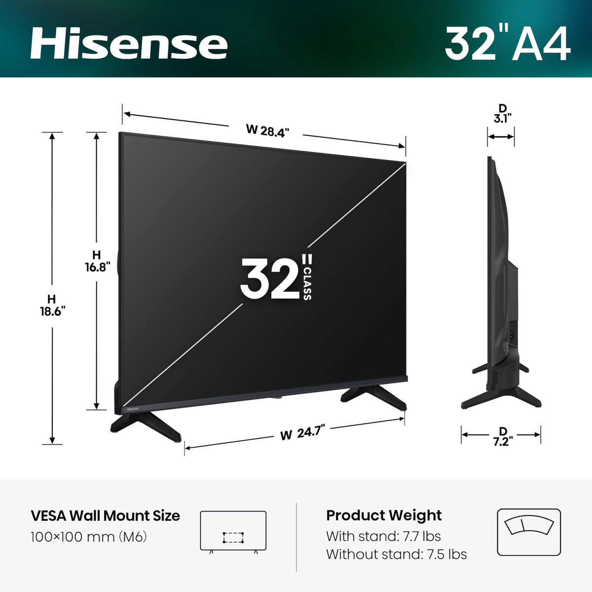 32-Inch HD 1080p Smart TV F183