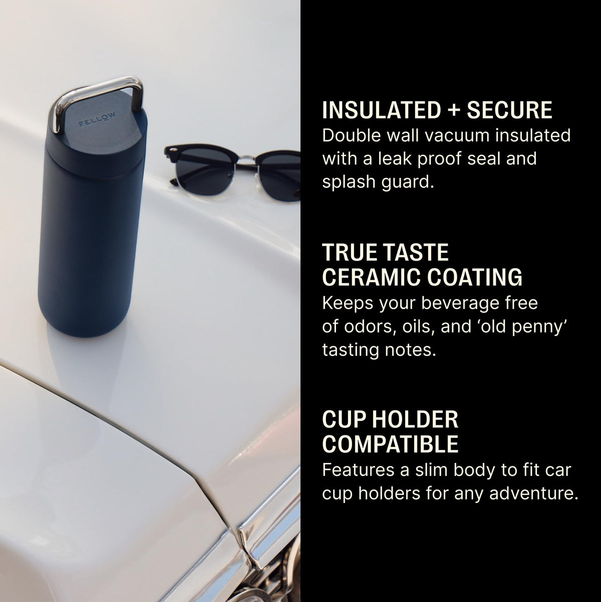 Ceramic Lined Travel Coffee Mug 20 oz N379