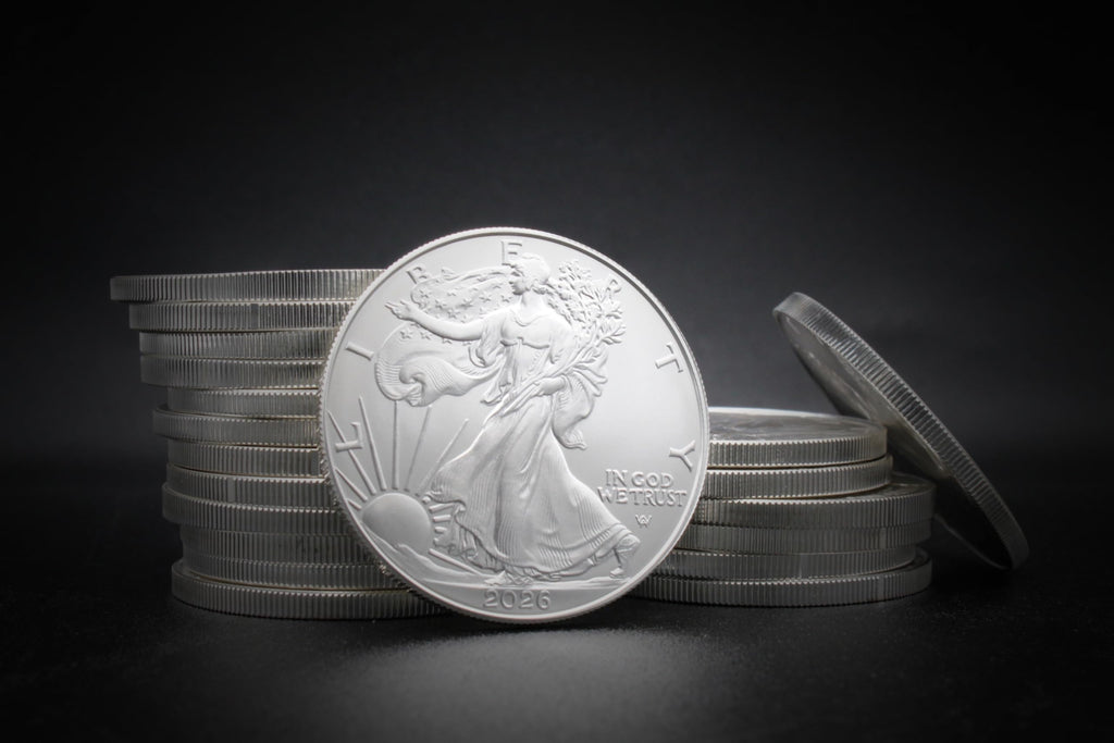 1 oz American Silver Eagle Coin with LED Presentation Box D614139