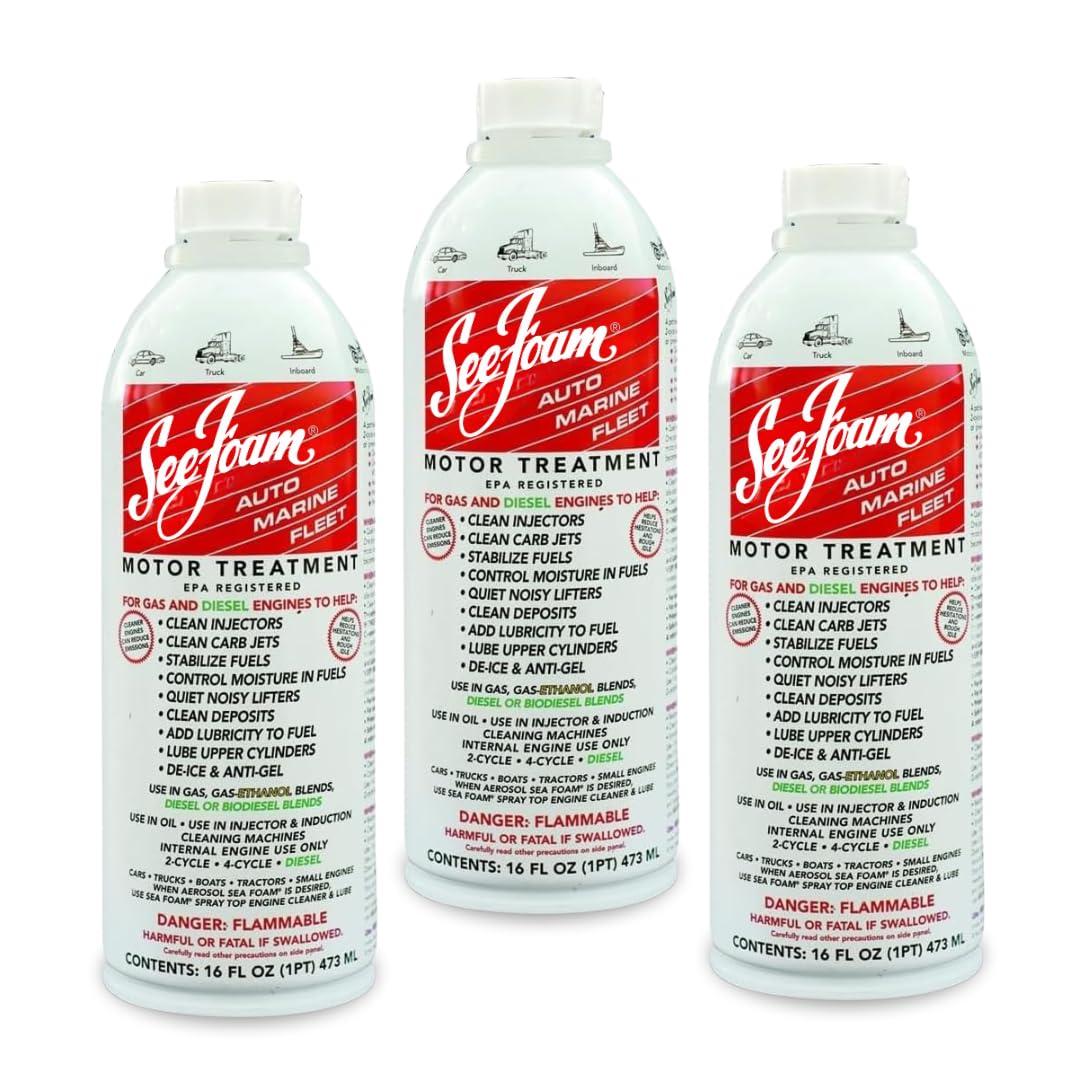 20 oz Pack of 3 Fuel System Cleaner and Stabilizer K923
