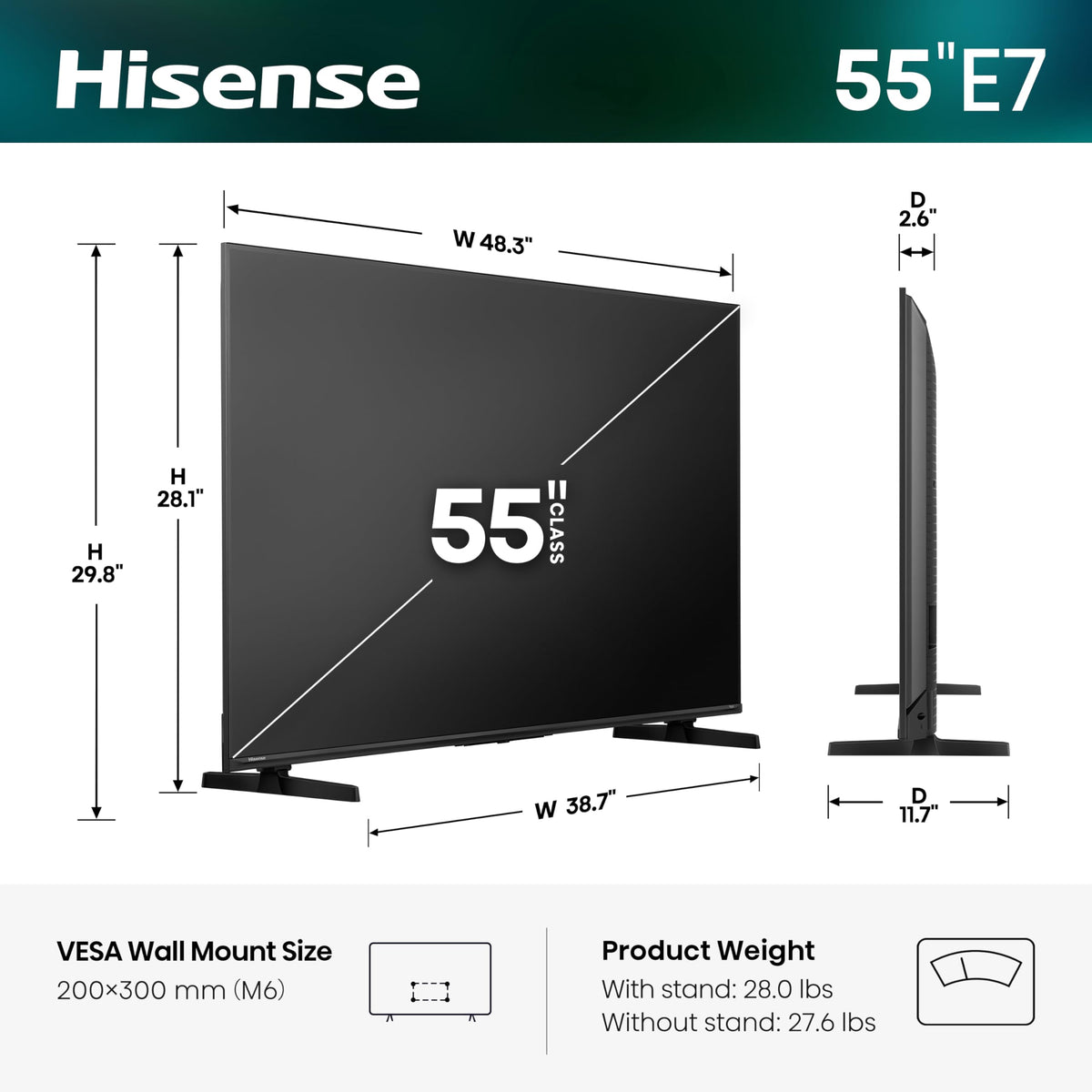 55" Mini-LED 4K UHD Smart Fire TV X64166