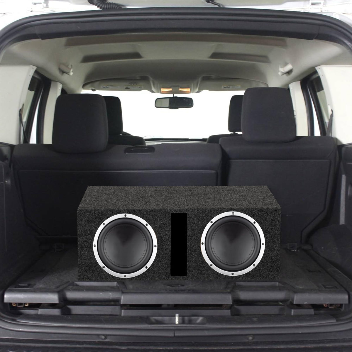Dual 12" Car Audio Subwoofer Box A273
