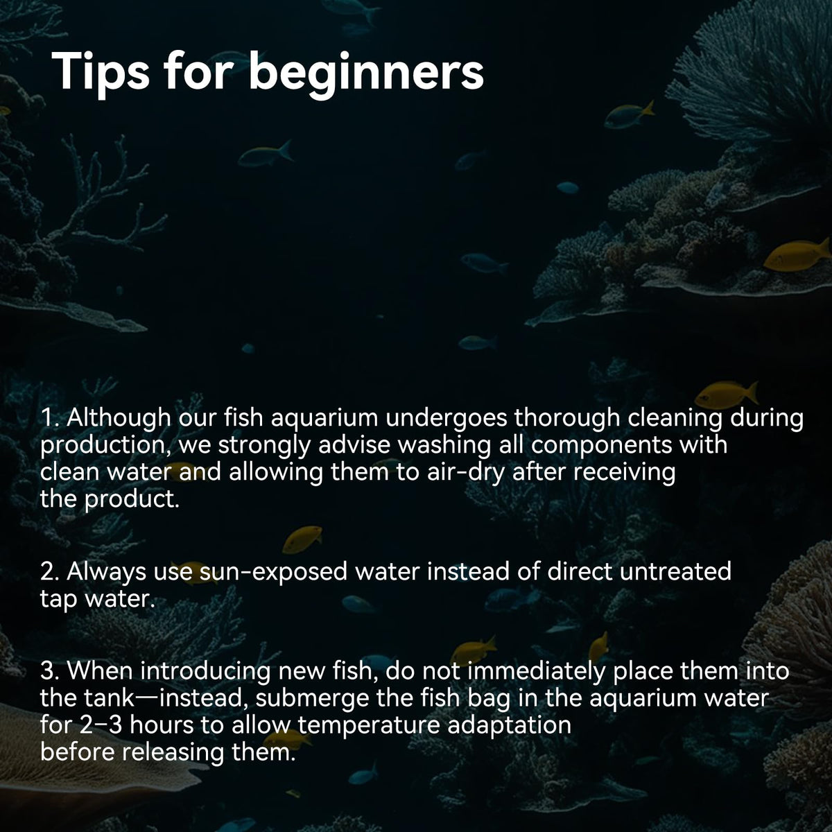 1.5 Gallon Aquarium Starter Kit with Filteration Lighting S940175