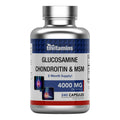 Glucosamine Chondroitin MSM 240 Capsules 4,000 mg Joint Support Supplement S203388