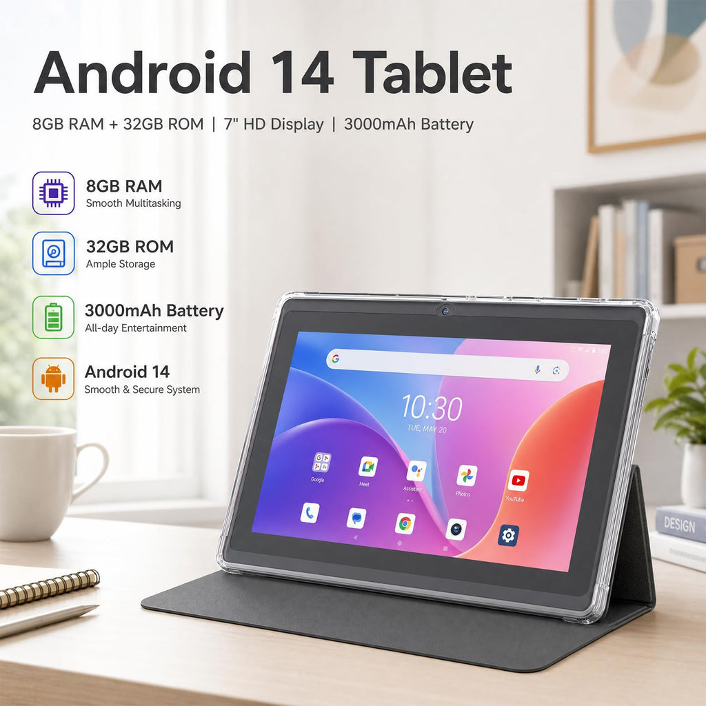 7 inch Android Tablet with Case U730