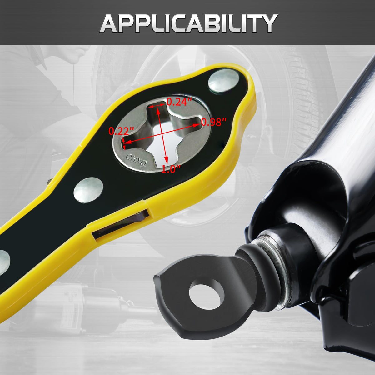Ratchet Wrench for Scissor Jacks T4457