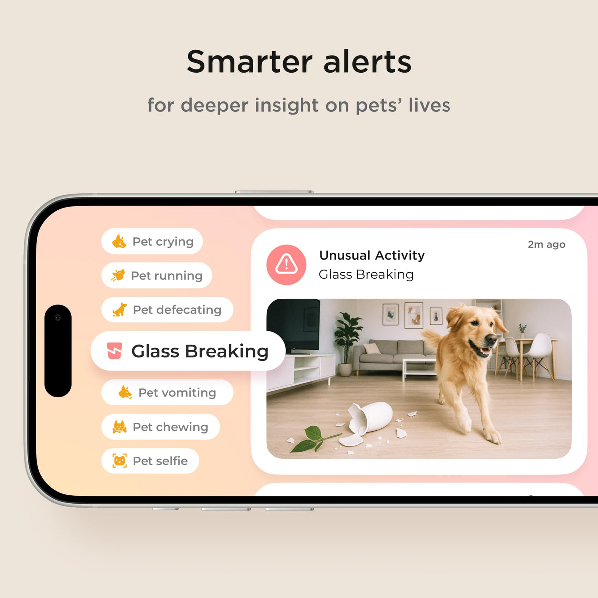 Wi-Fi Pan-Tilt Pet Camera D37095
