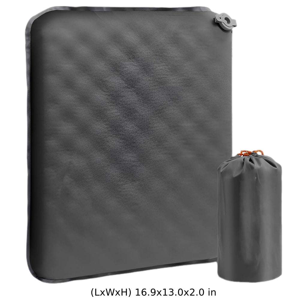 2 Pcs Inflatable Seat Cushion, 16.9 x 13 in Nylon TPU O204