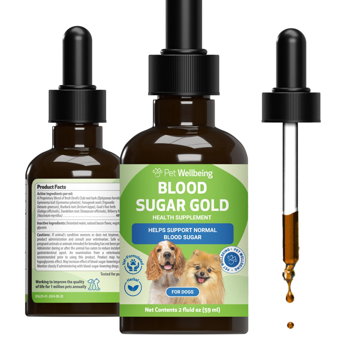 Blood Sugar Support for Dogs 2 oz N917637