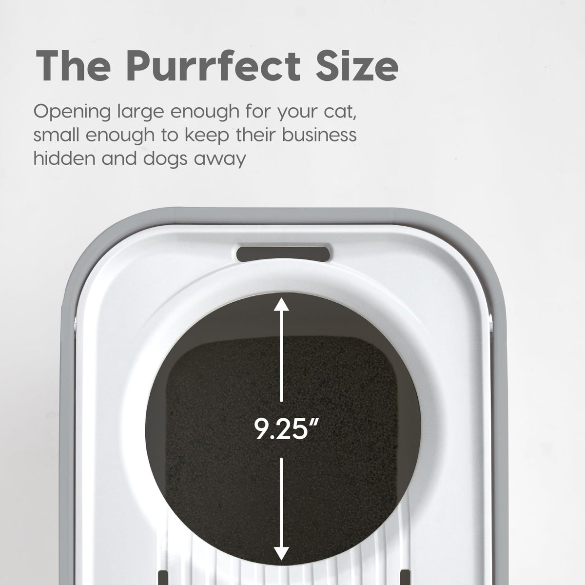 Large Top Entry Hooded Cat Litter Box J264