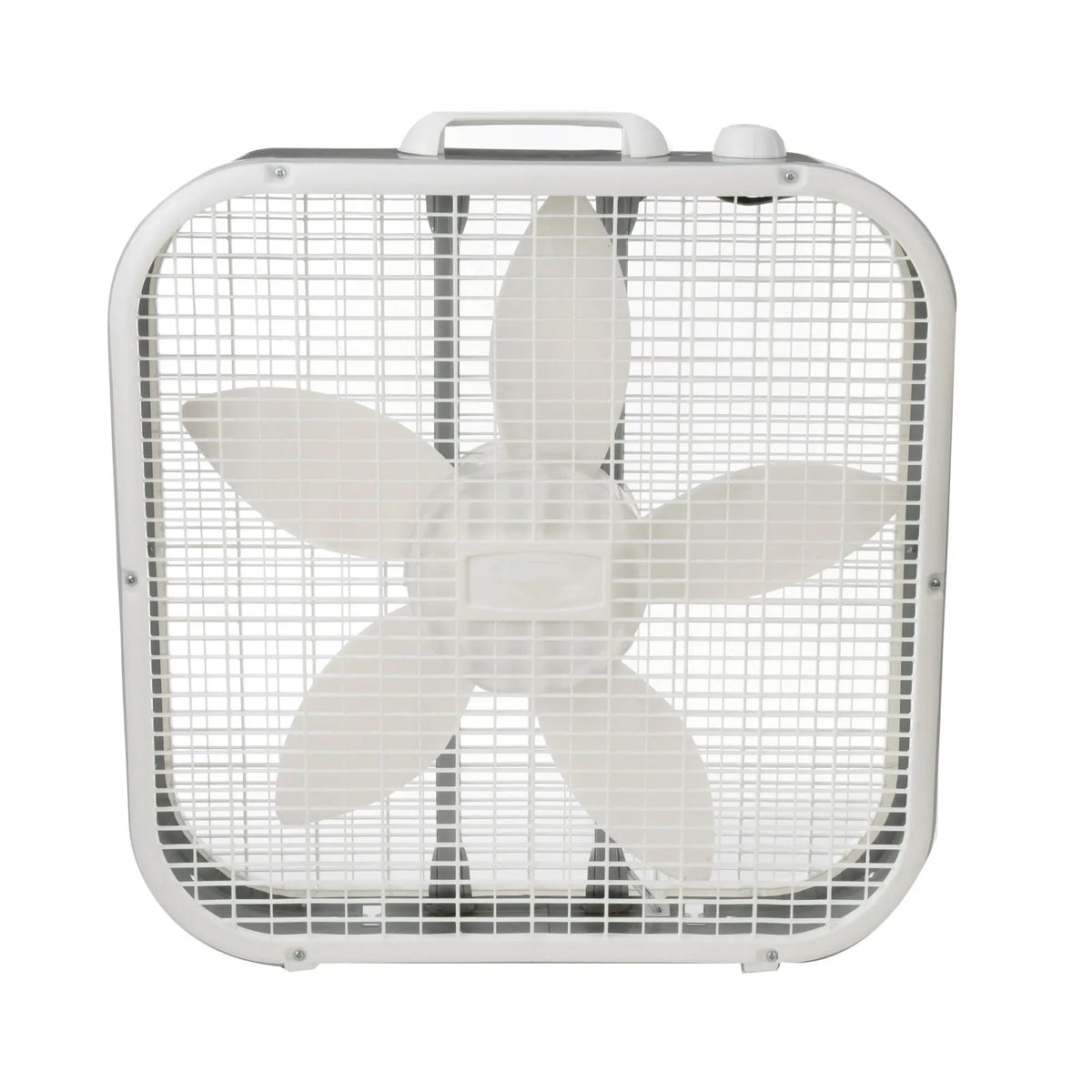 20" 3-Speed White Box Fan D282267