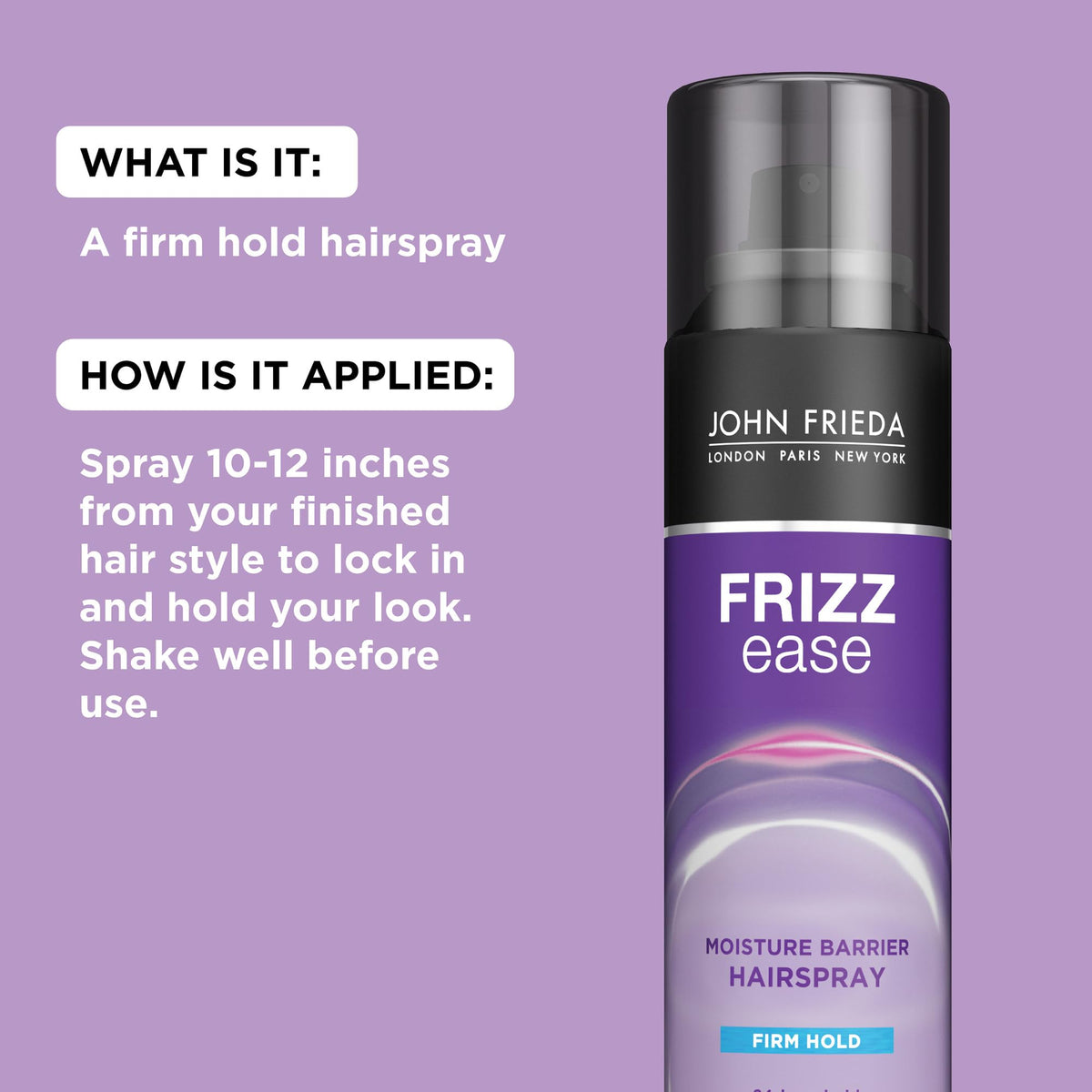 Firm Hold Hairspray 12 Oz Pack of 2 Q7928