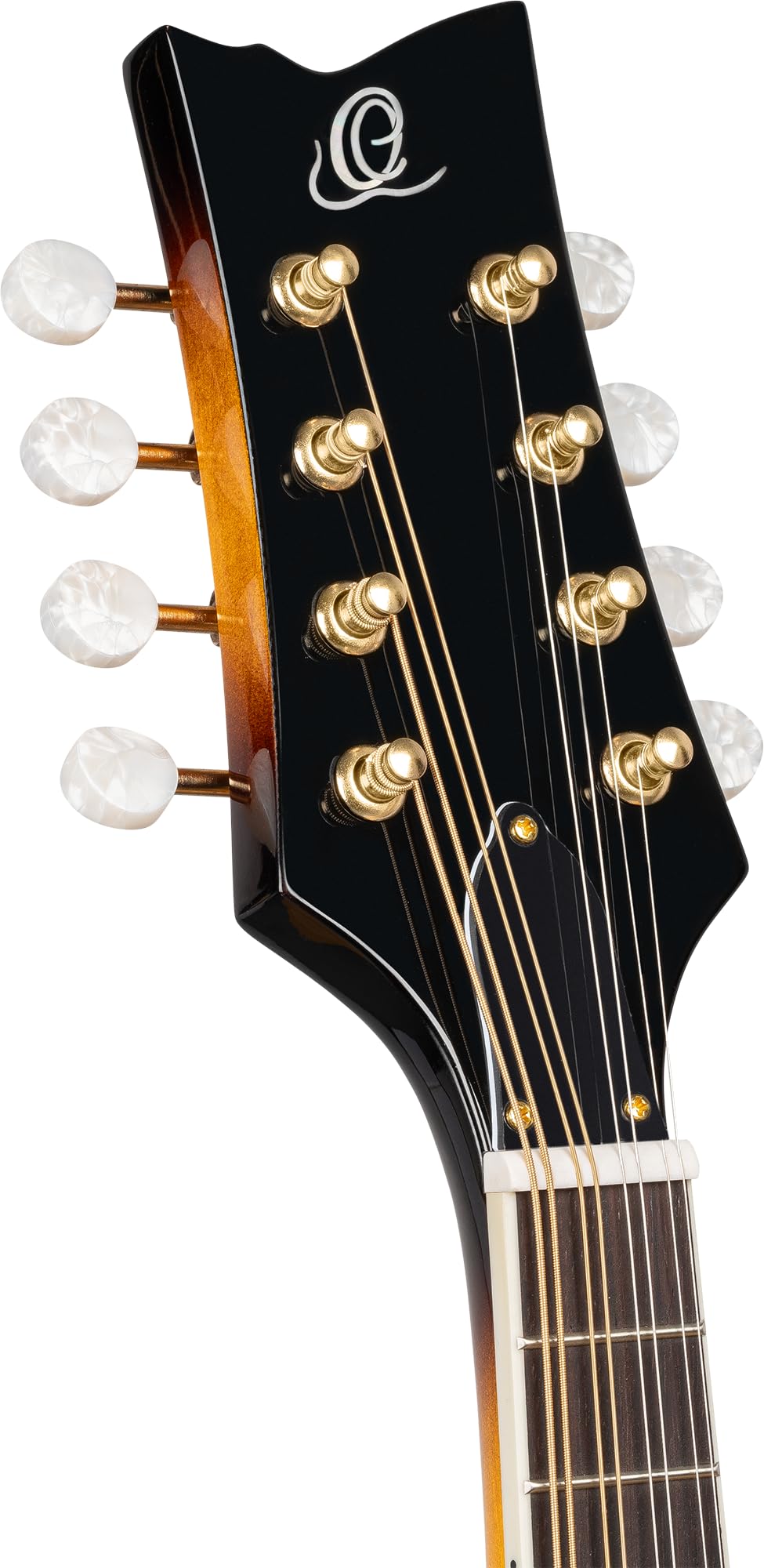 Solid Top F-Style Acoustic-Electric Mandolin Tobacco Sunburst D4619