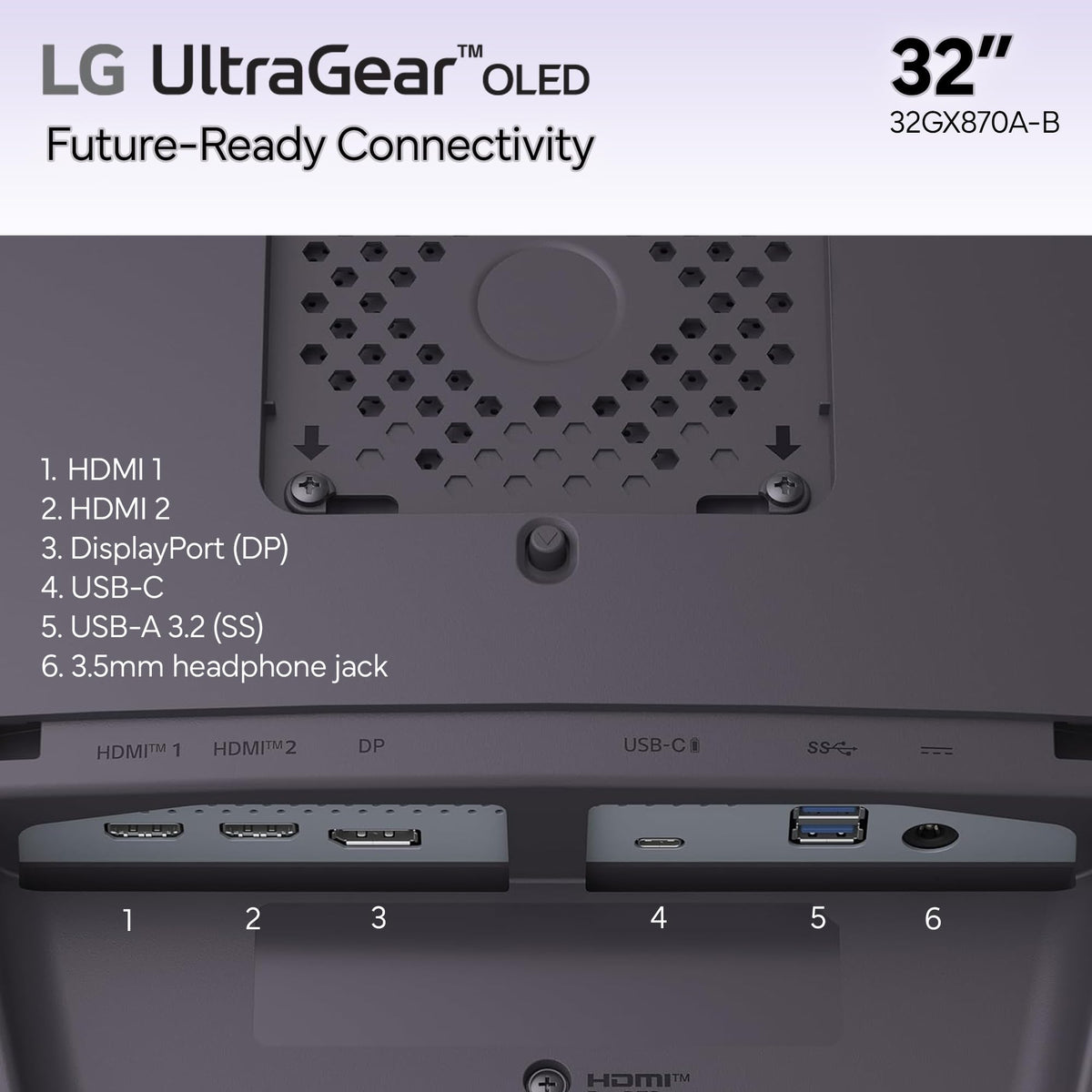 32" OLED Gaming Monitor E534964