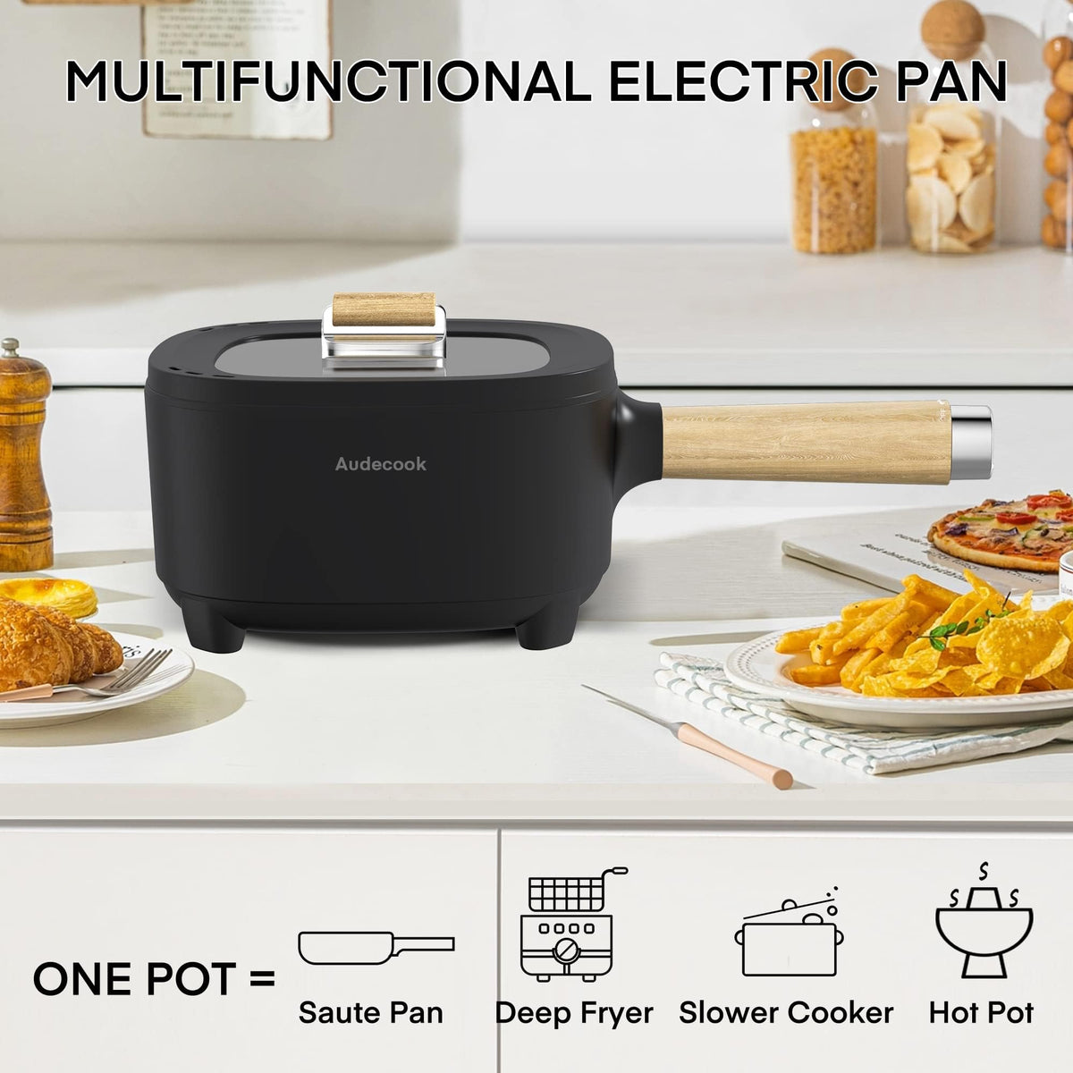 2L Non-Stick Electric Hot Pot Z18976