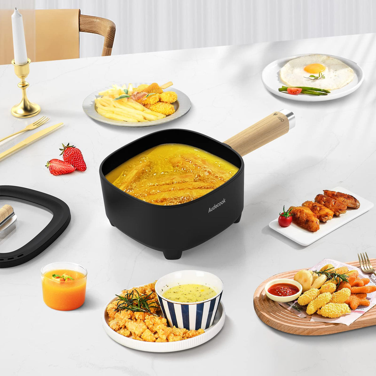 2L Non-Stick Electric Hot Pot Z18976