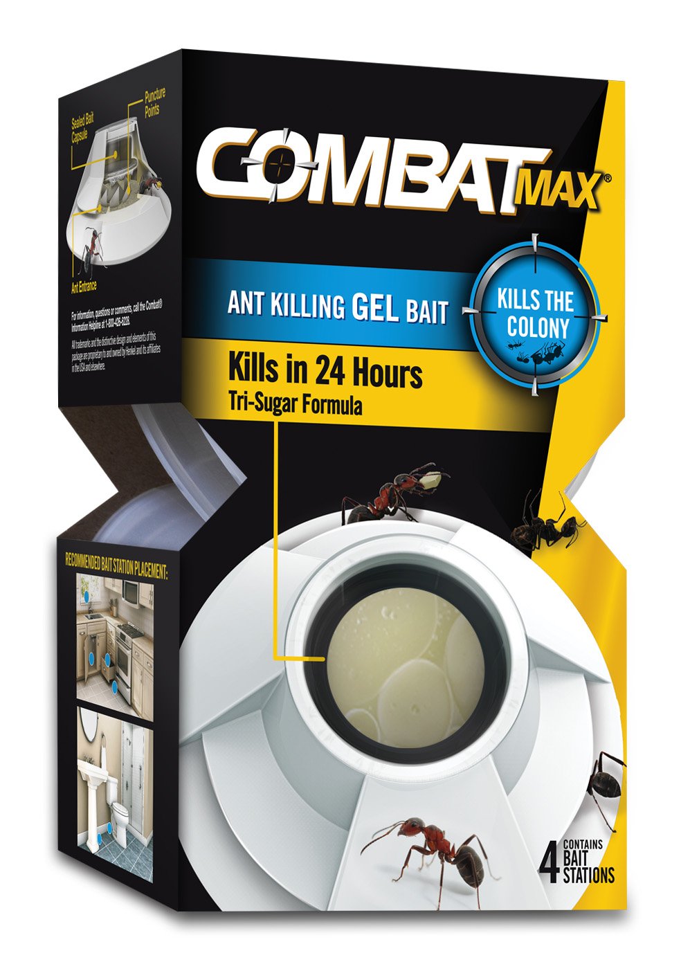 Ant Killing Gel Bait Station 4 Count Z794775