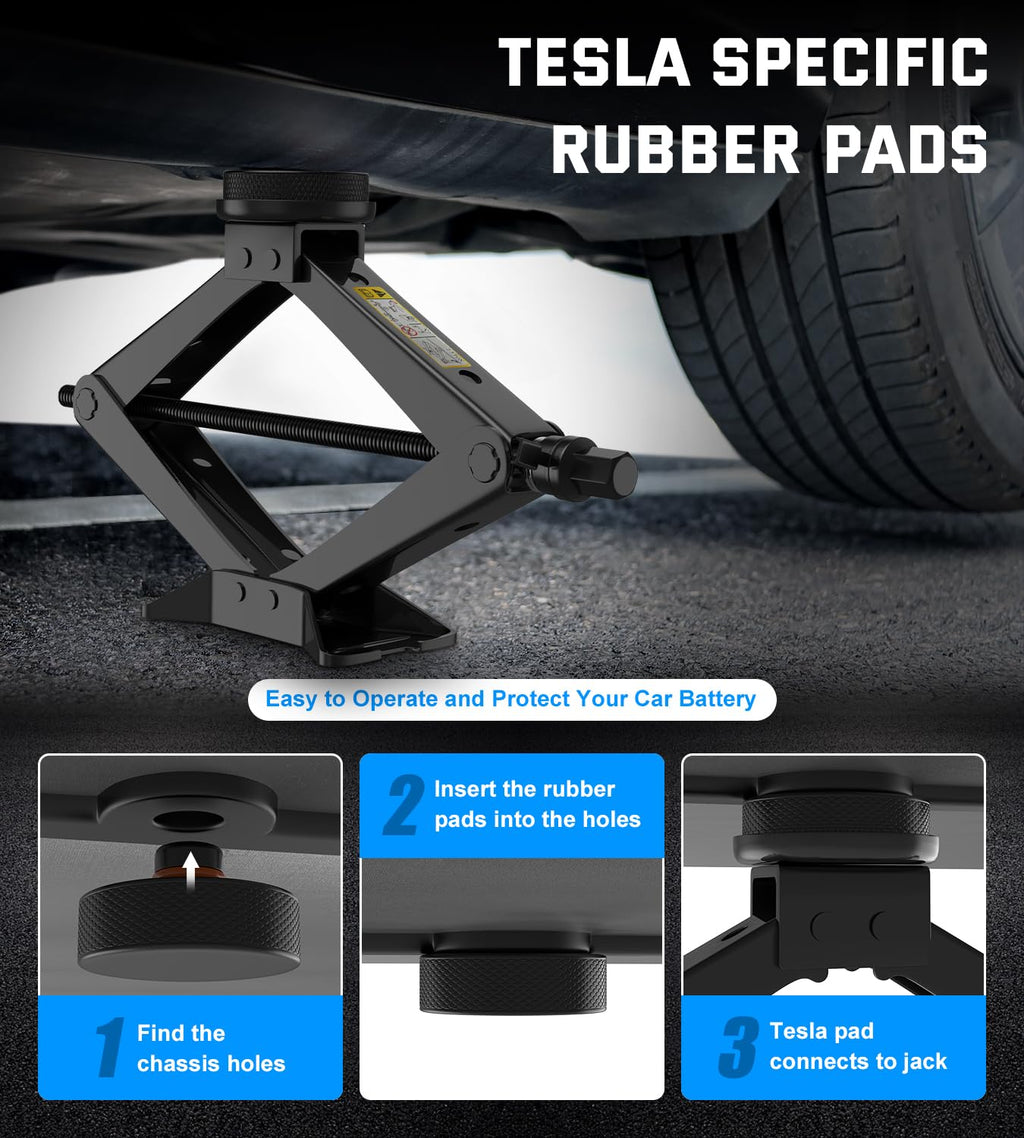 2.5 Ton Scissor Jack Kit T6112