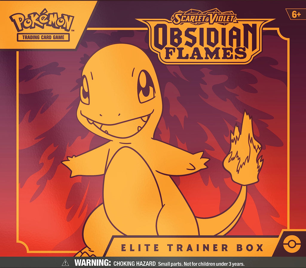 Pokemon Scarlet & Violet Obsidian Flames Elite Trainer Box N433