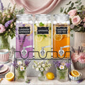 80 oz Glass Drink Dispenser with Stand and Spigot Q680