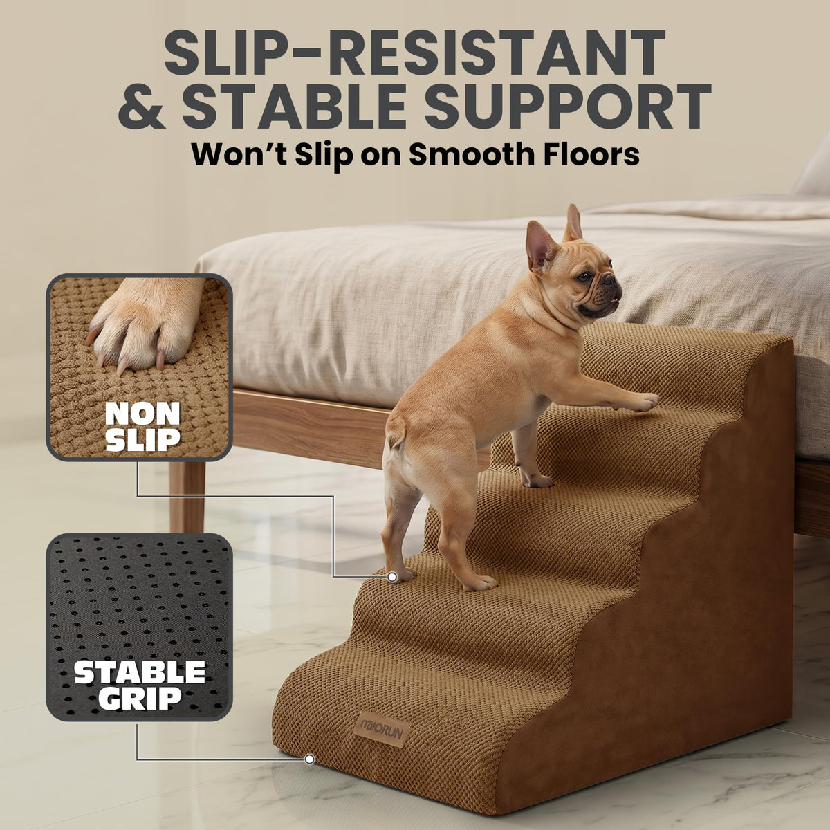 Dog Stairs for High Beds Y193