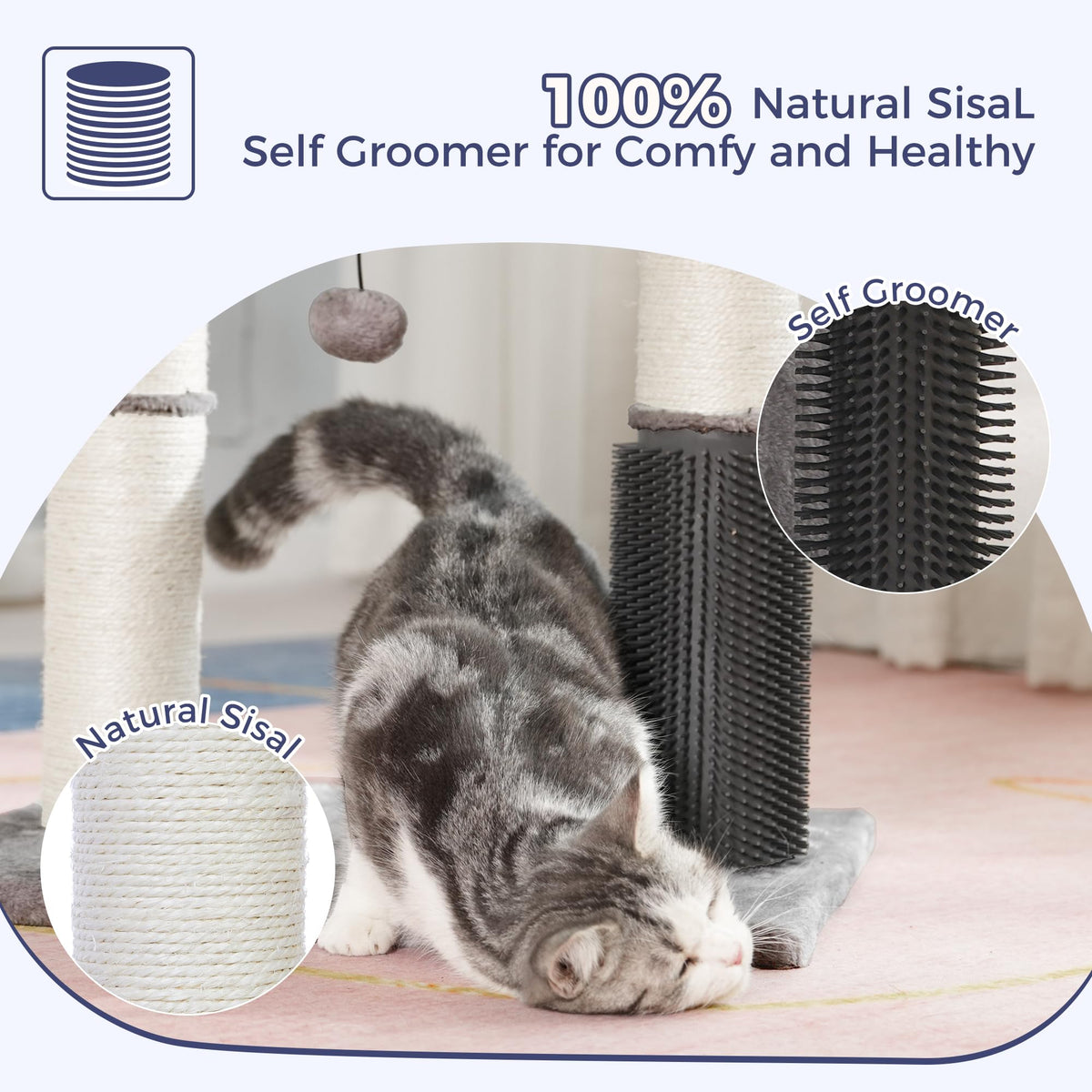 Cat Tree Tower with Bed U1399