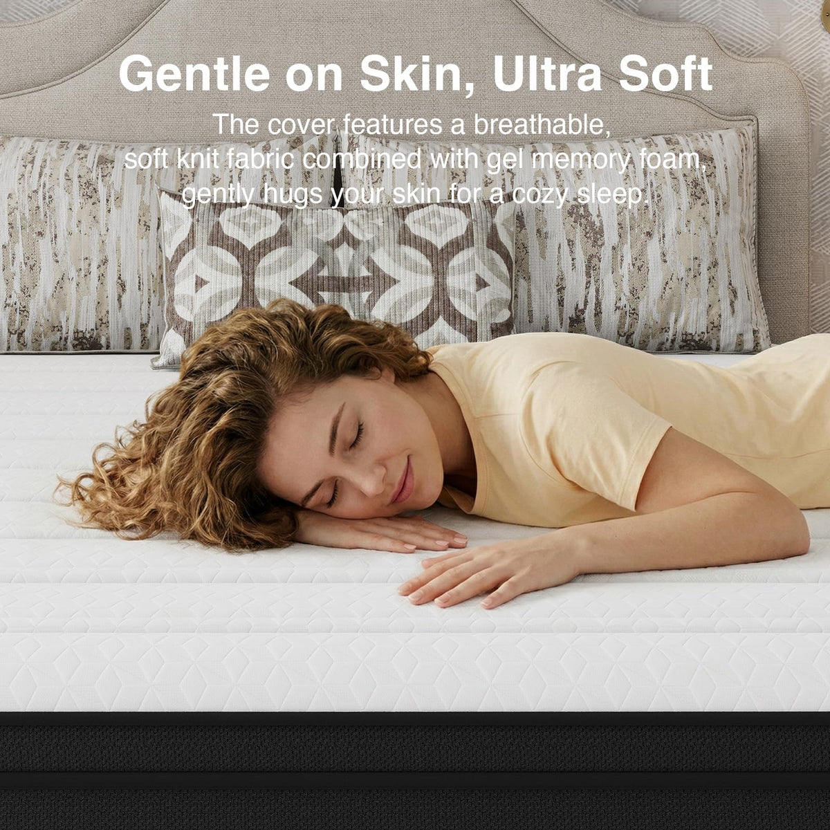 Queen 12 Inch Cooling Hybrid Mattress C321