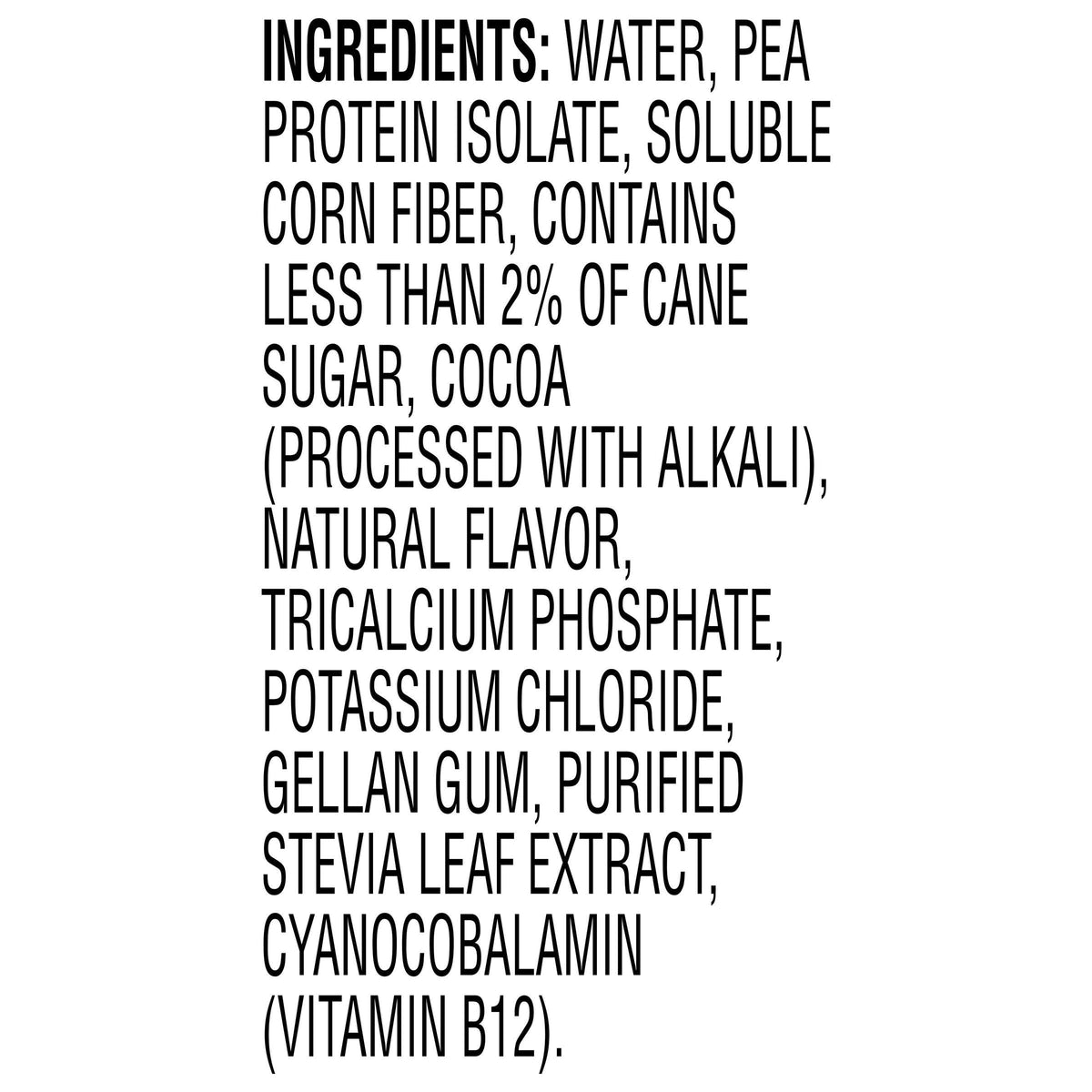 Double Chocolate Vegan Protein Shake 11 Fl Oz Pack of 12 O857