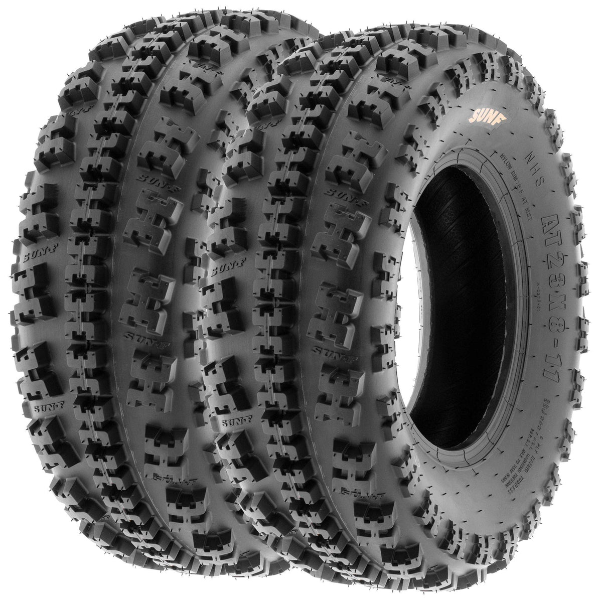 19x7-8 ATV UTV Knobby Sport Tires Set of 2 R7111