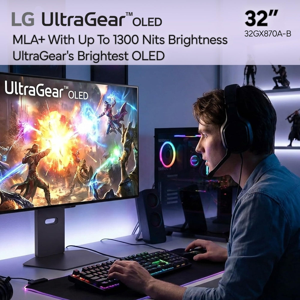 32" OLED Gaming Monitor E534964