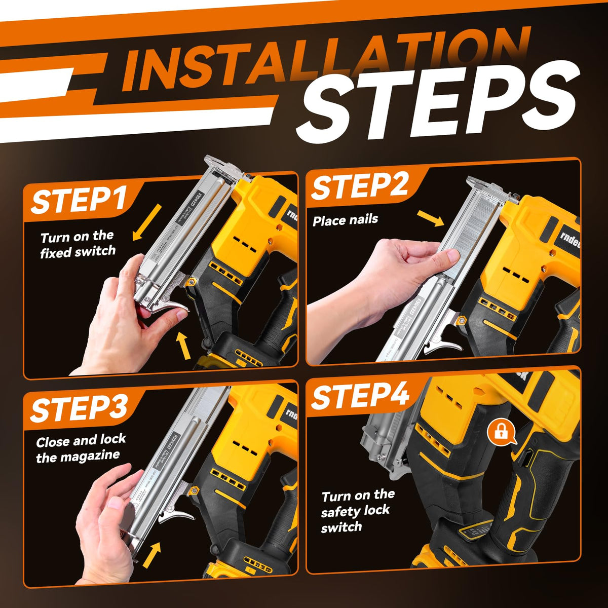Brushless Nail Gun I37204