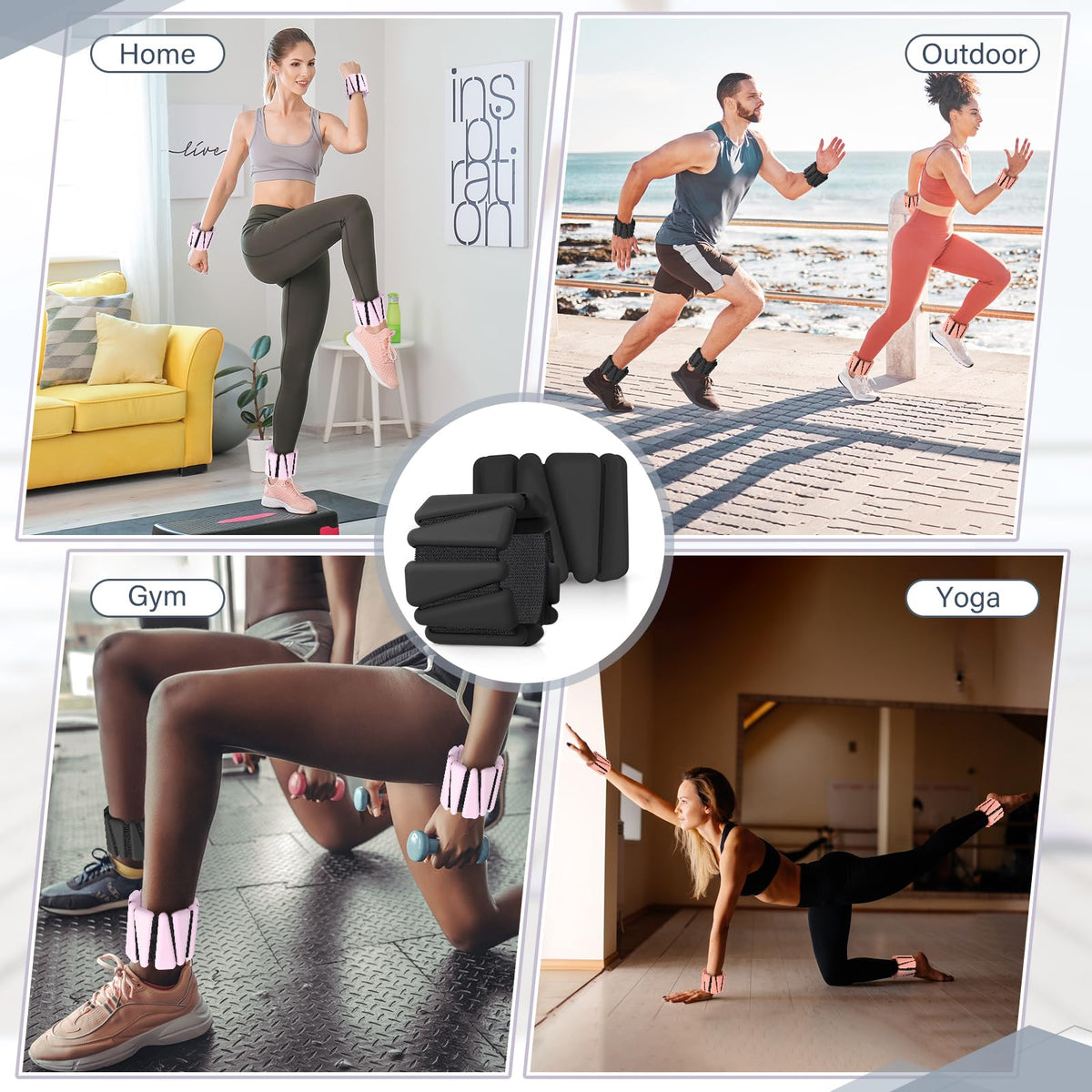 Wrist and Ankle Weights Set of 4 T52803