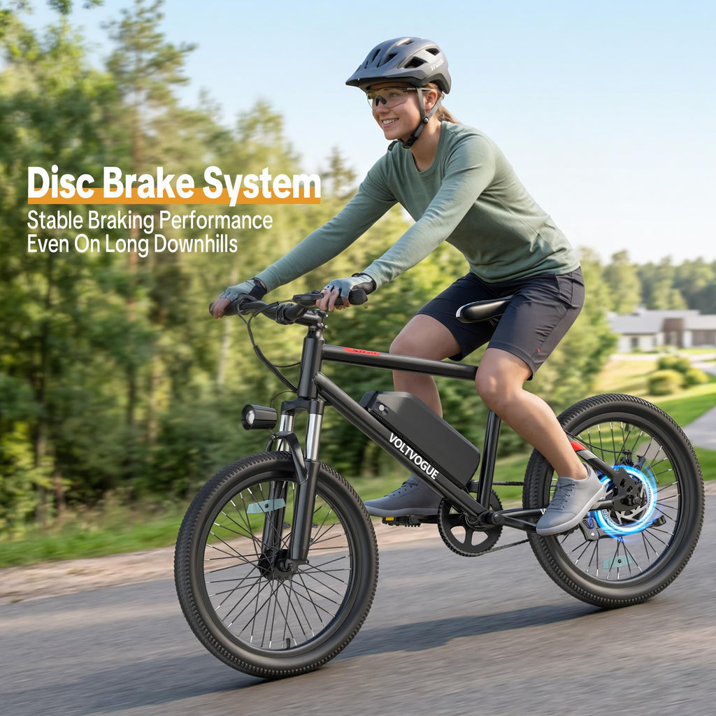 48V 1000W Peak Motor 22 mph 20Inch Fat Tires Electric E-Bike D807223