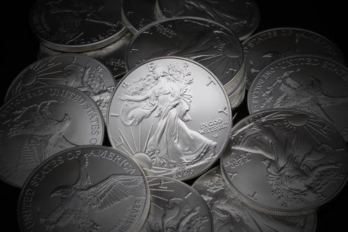 1 oz American Silver Eagle Coin with LED Presentation Box D614139