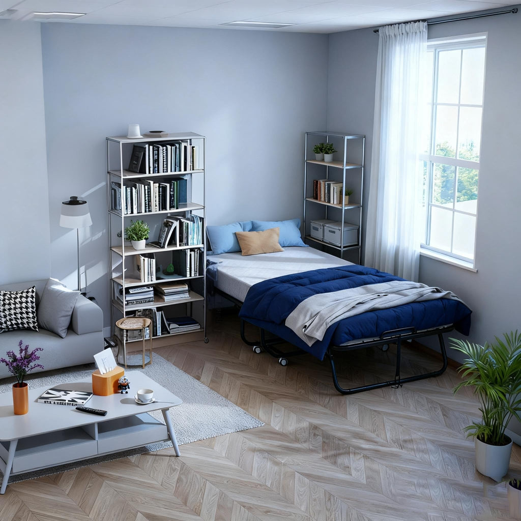 Folding Bed with Mattress P69917