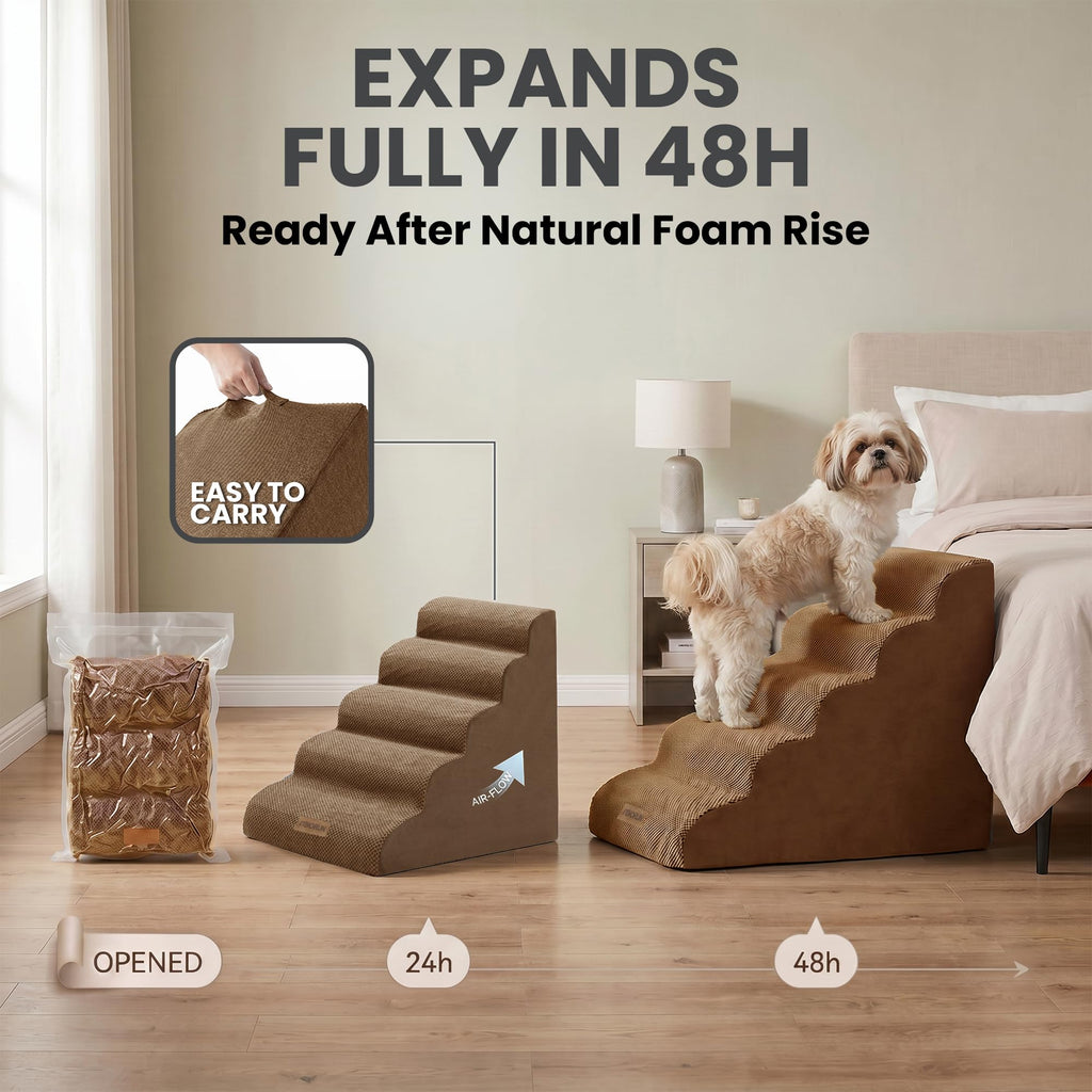 Dog Stairs for High Beds Y193