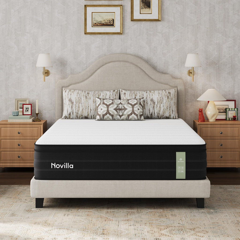 Queen 12 Inch Cooling Hybrid Mattress C321