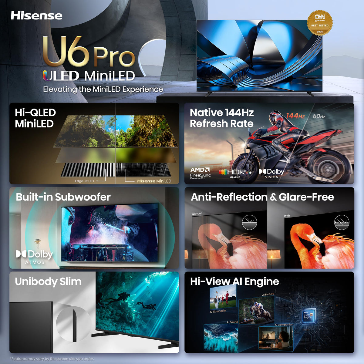 55" Mini-LED 4K UHD Smart Fire TV X82157