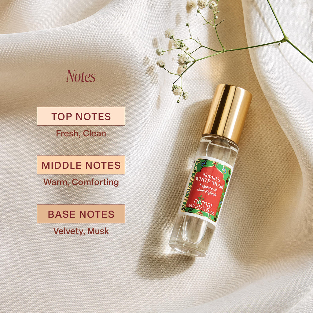 White Musk Perfume Oil Roll-On 2-Pack, 10 ml R568